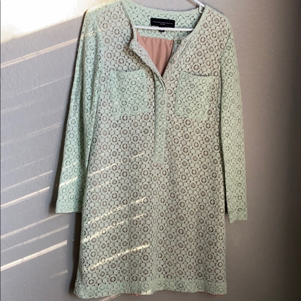 Victoria Beckham Mint Dress View 2